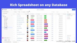 NocoDB 一个能在多种数据库上创建智能表格的系统,智能电子表格